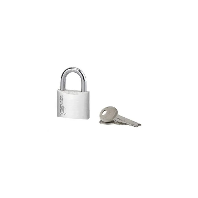 Maximaal 40 mm aluminium hangslot, 2 sleutels