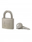 SKIPPER BLUE adv roestvrijstalen hangslot, 50 mm, 2 sleutels