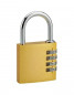 VENUS hangslot, 40 mm, 4-voudige combinatie
