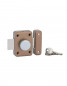 Alouette cilinderslot 35 mm, epoxy brons, 3 sleutels