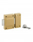 Standaard cilinderslot zonder knop, 40 mm, epoxy brons