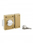 Standaard cilinderslot 40 mm, epoxy brons, 3 sleutels