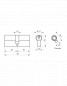 Shell van 2 STANDAARD PROFIEL cilinders, 30x30, S'ENT, 6 sleutels