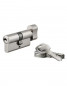 CILinder PROFIEL TRAFIC 6, vernikkeld V, 30x30, knop, 5 sleutels