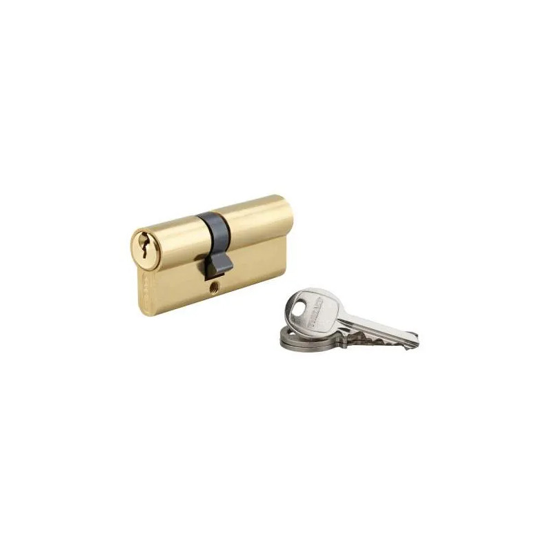 CILinder PROFIEL EUROPEEN, messing, 30x40 mm, 3 sleutels BB1