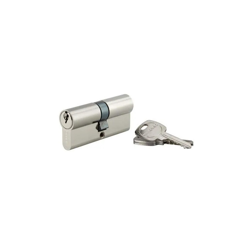 Cilinder PROFIEL STD, messing vernikkeld, 35x35 mm, 3 sleutels