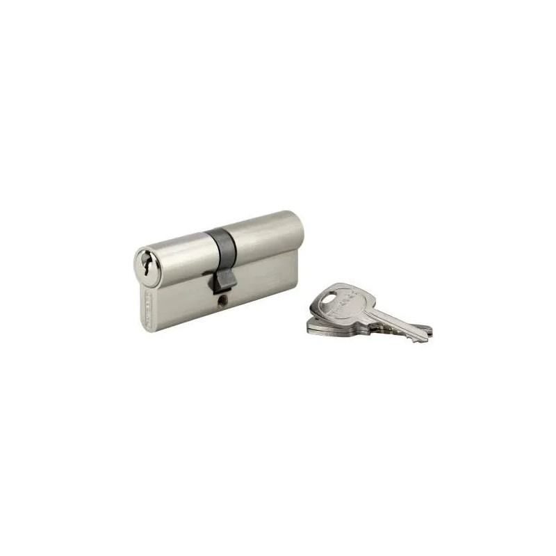 Cilinder PROFIEL STD, messing vernikkeld, 35x45 mm, 3 sleutels