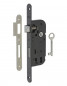 Insteekslot, schacht 40 mm, BR halfdraaibout, 1 sleutel