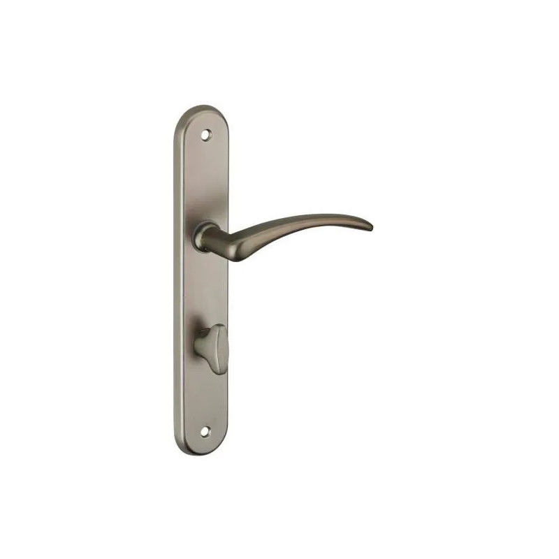 Selen deurgreep, aluminium satijnnikkel, E195, zelfsluitend
