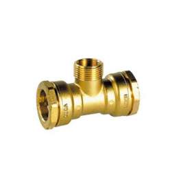 Straight fitting with captive nut in 20x3/4 - 20X27 - Sferaco - Référence fabricant : 876520
