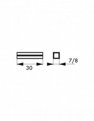 Guaina quadrata, C7 a 8