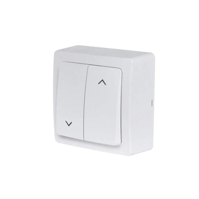 Interruptor persiana en superficie 10A 250V, serie BLOK
