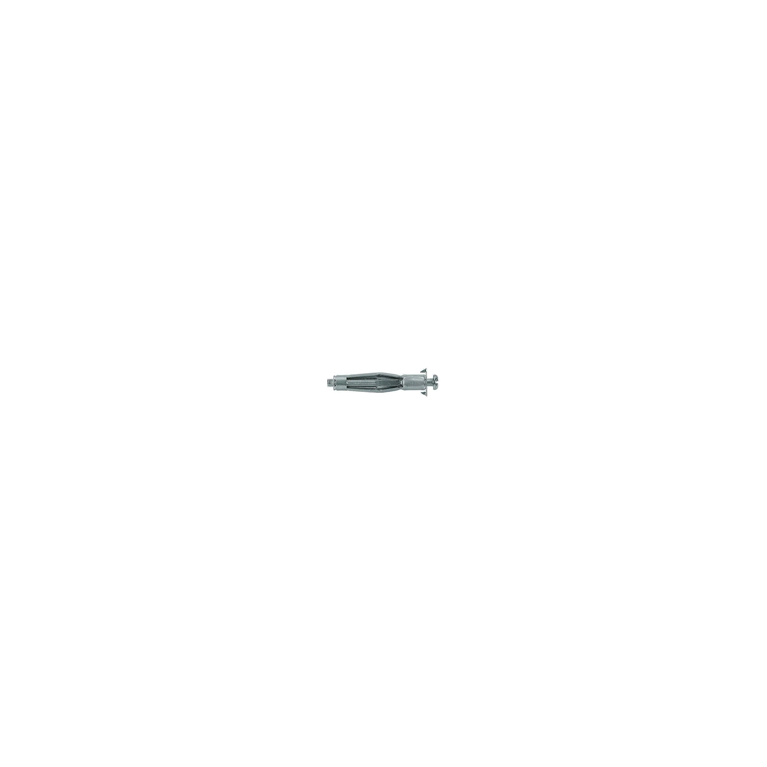 Cheville métallique pour corps creux HM 4x46 SPP avec vis, 100 pièces