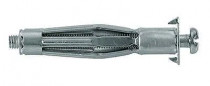 Cheville métallique pour corps creux HM 4x46 SPP avec vis, 100 pièces Cheville métallique pour corps creux HM 4x46 SPP avec vis, 100 pièces