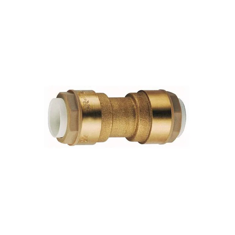 Raccordo in rame a innesto, manicotto uguale 16 mm, PUSH IT senza saldatura Raccordo in rame a innesto, manicotto uguale 16 mm, PUSH IT senza saldatura