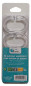 12 Transparent shower curtain rings, 4.1 x 6 cm