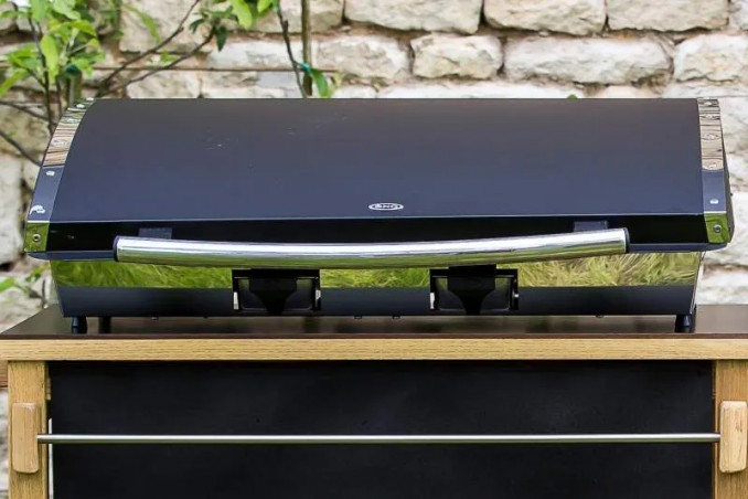 Capó de acero inoxidable para plancha Riviera y Elektra 75
