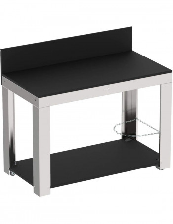 Carrello ENO MOBILOT Acciaio inox e Rovere, consegna gratuita