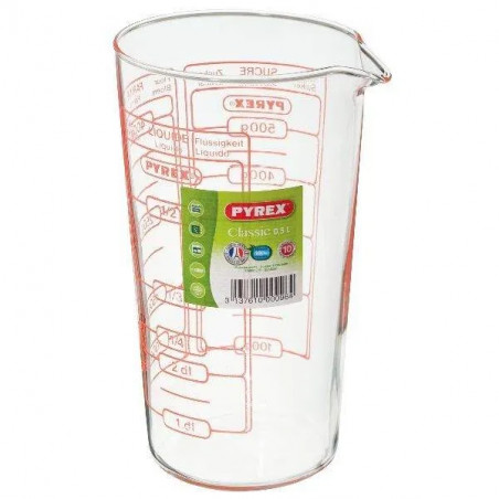 Vidrio de medición, mide 0.5L