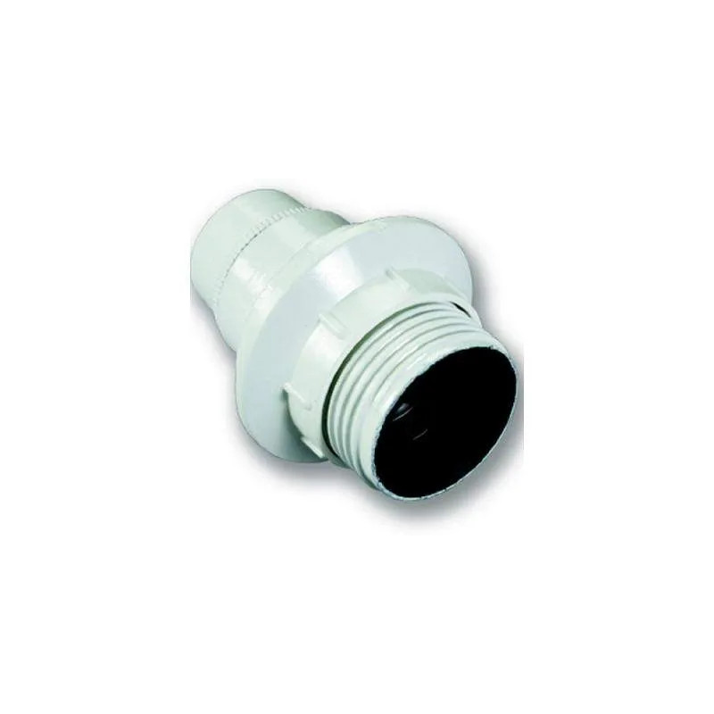 E14 witte fitting, met ring, diameter 10, 6W, 2A, 250V
