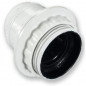 E27 witte fitting met ring, diameter 10, 150W, 4A, 250V