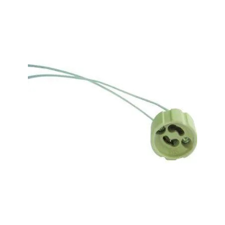 Douille E14, lisse, blanche, diamètre 10, 60W, 2A, 250V, anti-rotation