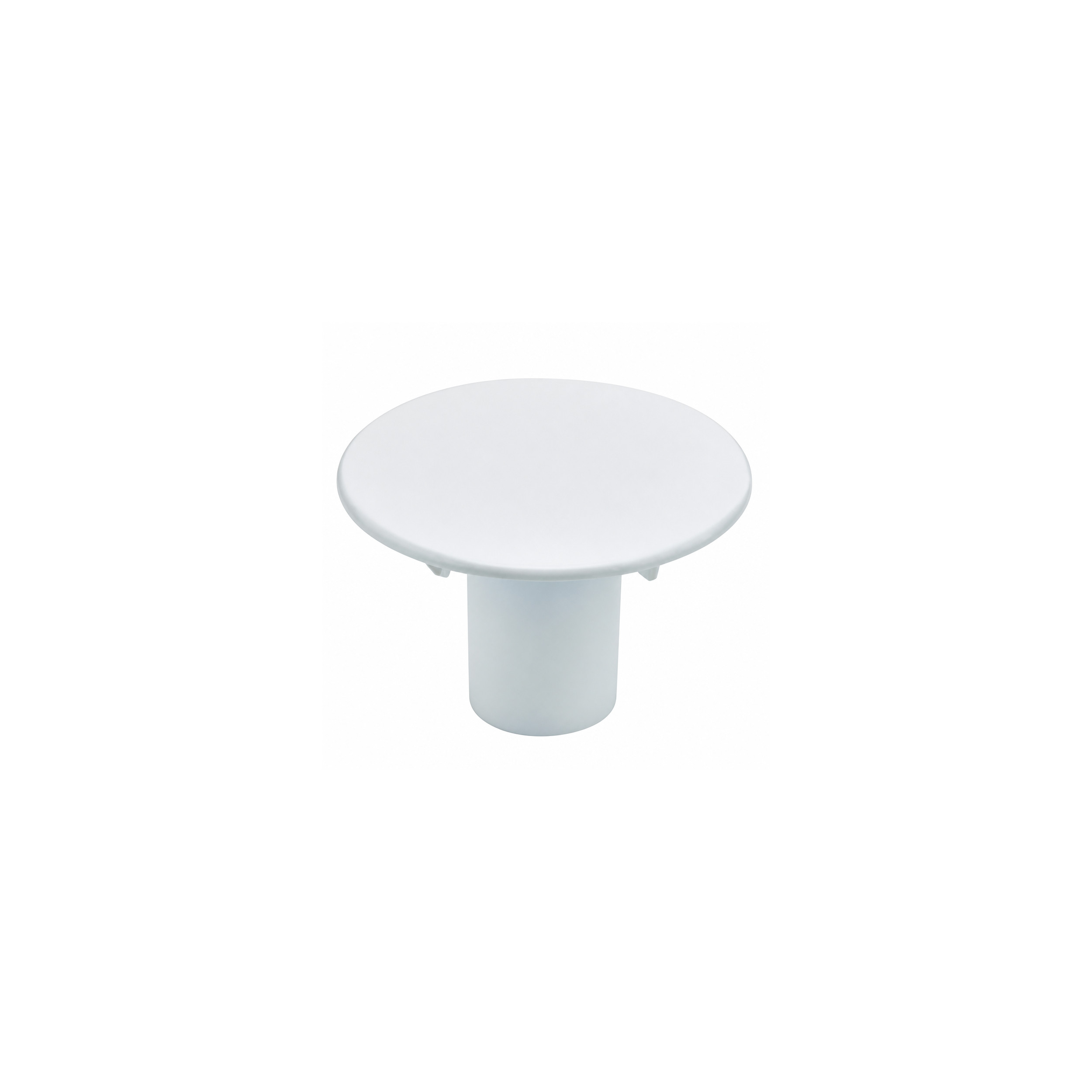 Capot ABS Chromé avec tube garde d\'eau pour bonde diamètre 90mm