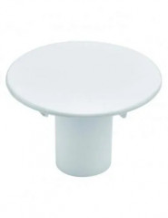 Capot ABS blanc avec tube garde d\'eau diamètre 116mm