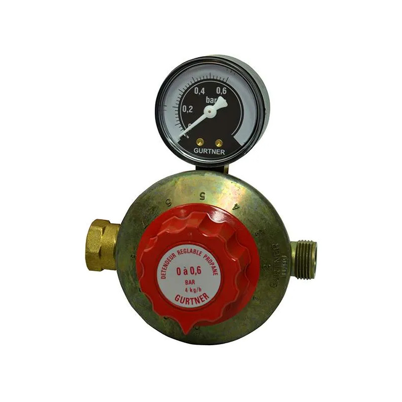 DRP propaanregelaar met manometer