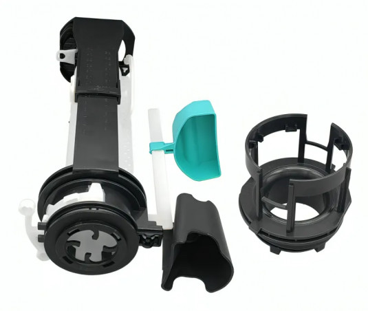 Mécanisme de chasse WC porcher à bouton poussoir double chasse, pour trou 40 - 45 mm IDÉAL STANDARD R6578AA - Image 3/4