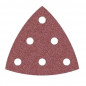 Klittenband pad 94x94x94 A/O, korrel 120, 6 gaten, 5 pads