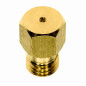 Natural gas injector set for stove and cooktop, 6 mm Natural gas injector set for stove and cooktop, 6 mm