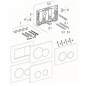 Support frame for SIGMA flush plate Support frame for SIGMA flush plate