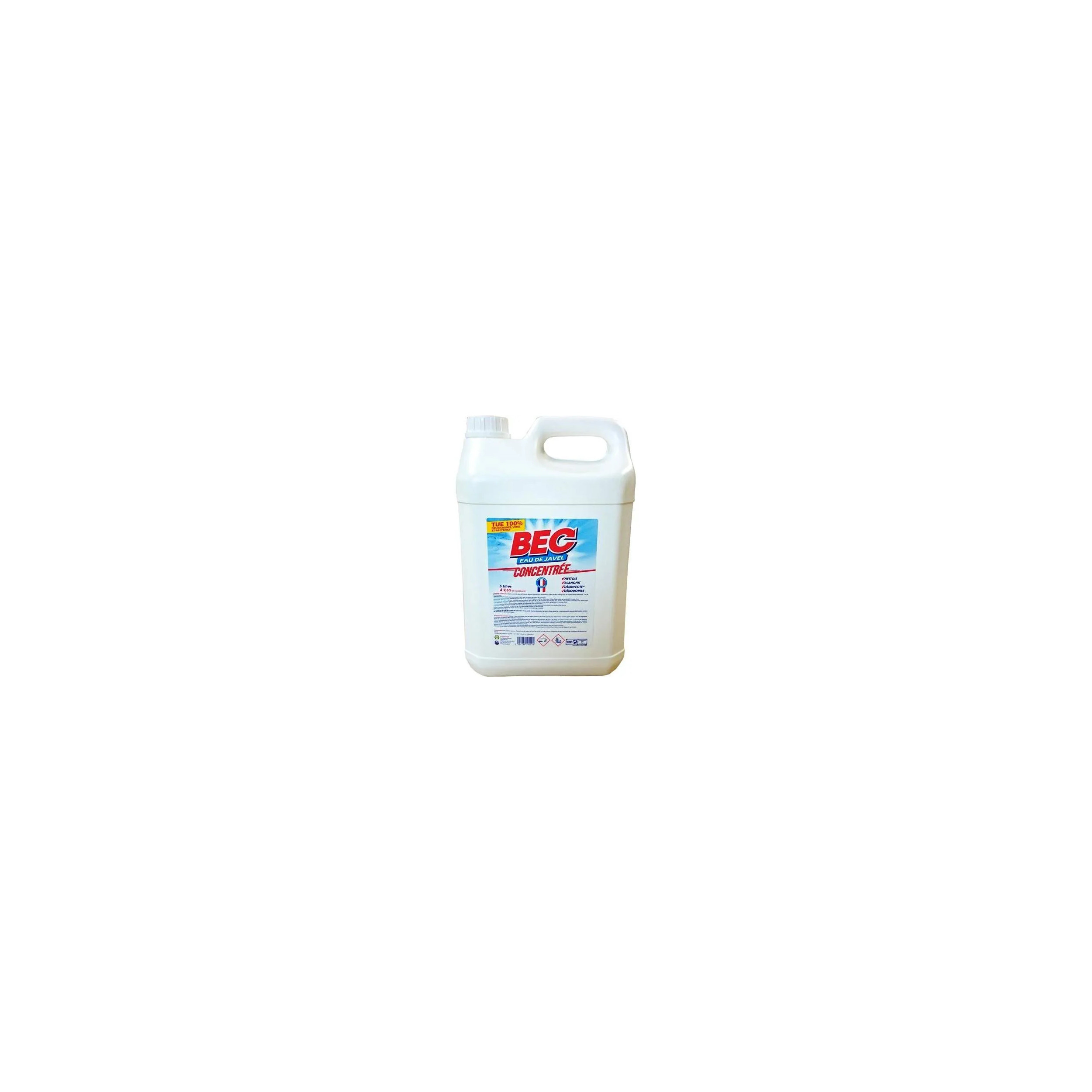 Javel 9.6%, bidon de 20 litres