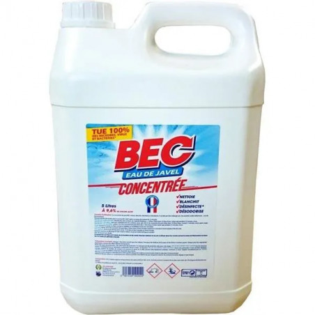 Javel 9.6%, bidon de 20 litres