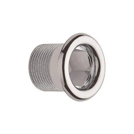 Enjoliveur de trop plein chromé  D.30 - 20mm pour vasque
