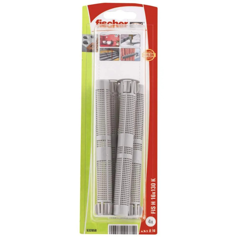 Set di filtri per iniezione 16 x 130 mm, 4 pezzi