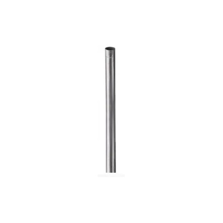 Welded downpipe in 2 meters, diameter 100