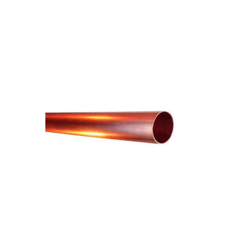 Hardgetrokken koper van 2x 2,5m (5m) 30x32 mm