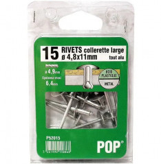 Pince à riveter manuelle + 60 rivets