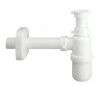 Flesafsluiter, wit, voor professionele gootsteenafvoer, 40x49