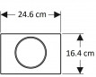  Geberit Sigma bianco e cromo