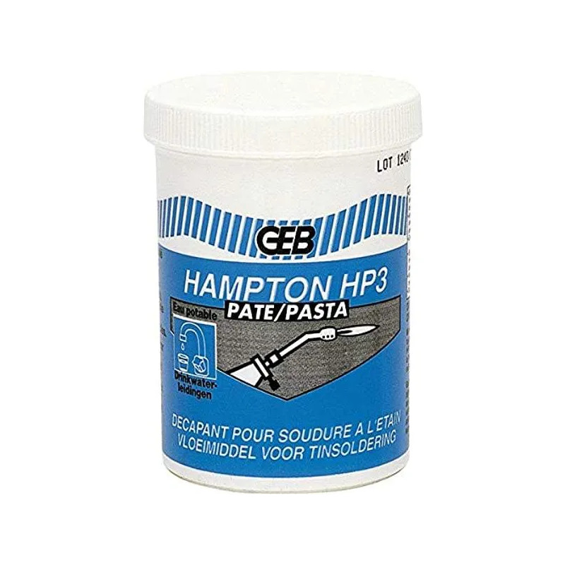 Afbijtmiddel HAMPTON HP3, pasta in pot van 150ml Afbijtmiddel HAMPTON HP3, pasta in pot van 150ml