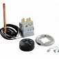 Aquastat capillare 1500 mm regolazione esterna 0 a 40 gradi Aquastat capillare 1500 mm regolazione esterna 0 a 40 gradi