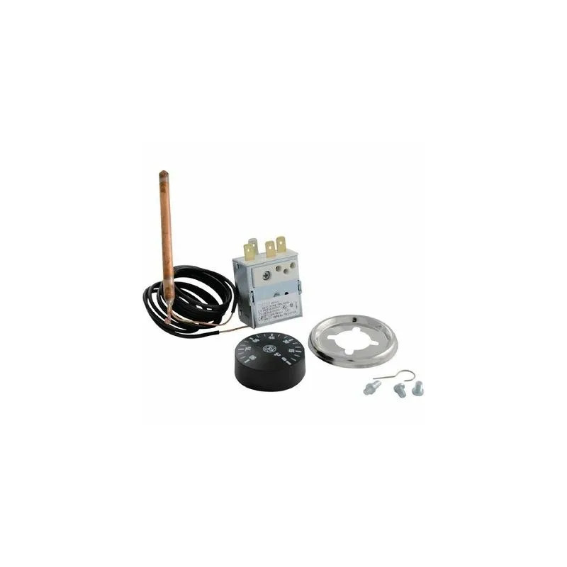 Capillaire aquastaat 3000 mm 0 tot 90 graden, extern instelbaar