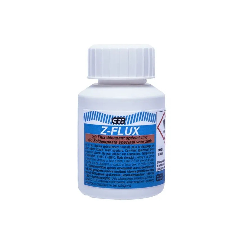 Z FLUX speciaal vloeibaar zinkafbijtmiddel, 80 ml