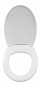 Aanpasbare toiletzitting SELLES model Atlantis, wit