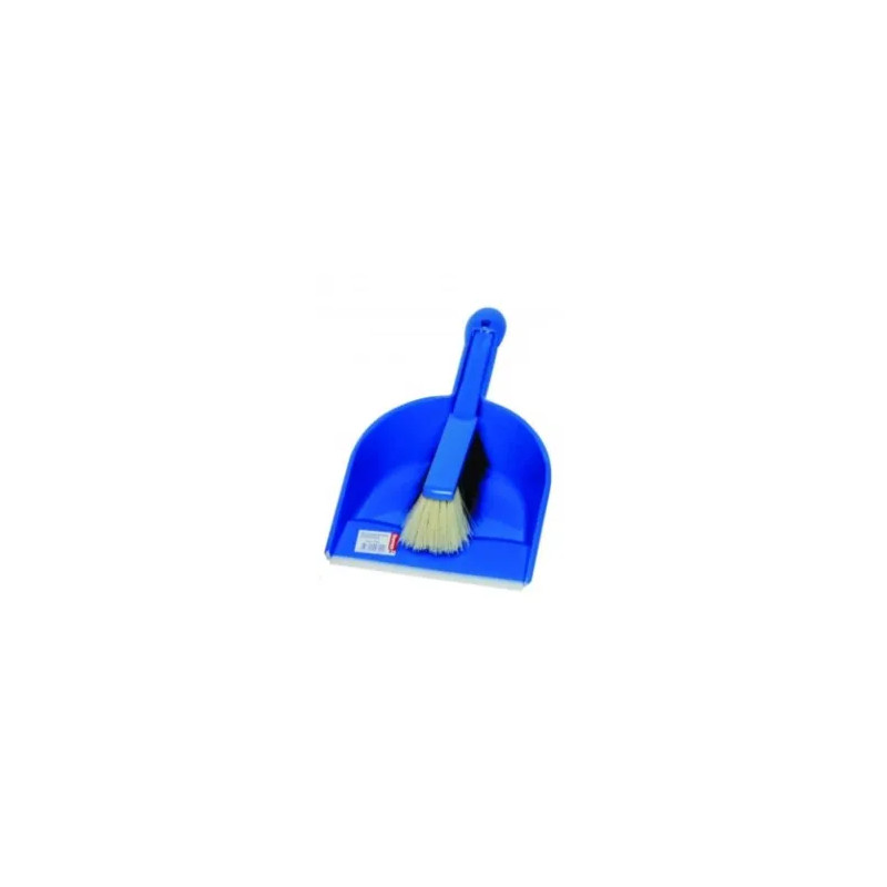 Schop plus gekleurd penseel (blauw of zwart)