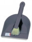 Schop plus gekleurd penseel (blauw of zwart)