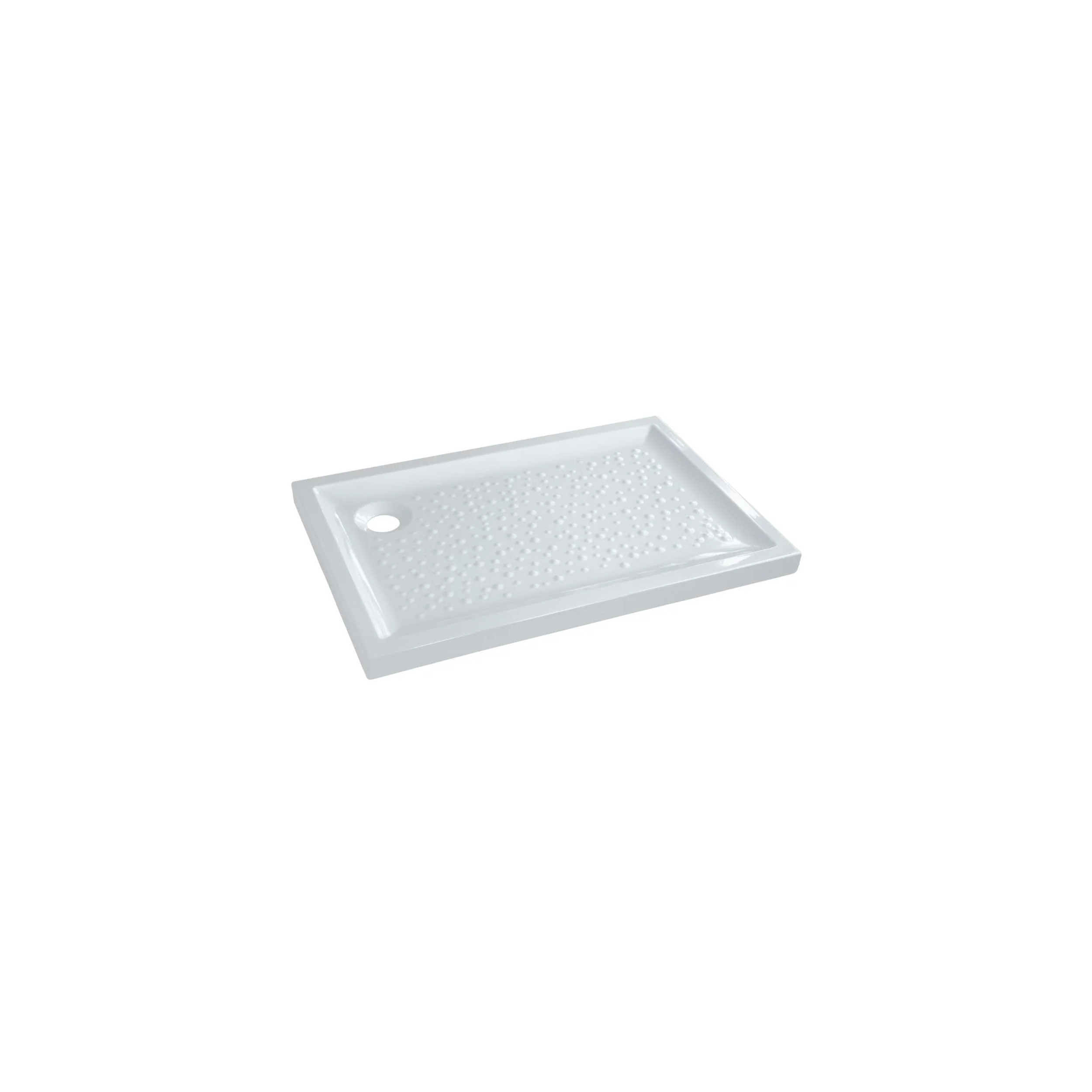 Receveur de douche blanc Olympic Plus : 120X70 cm